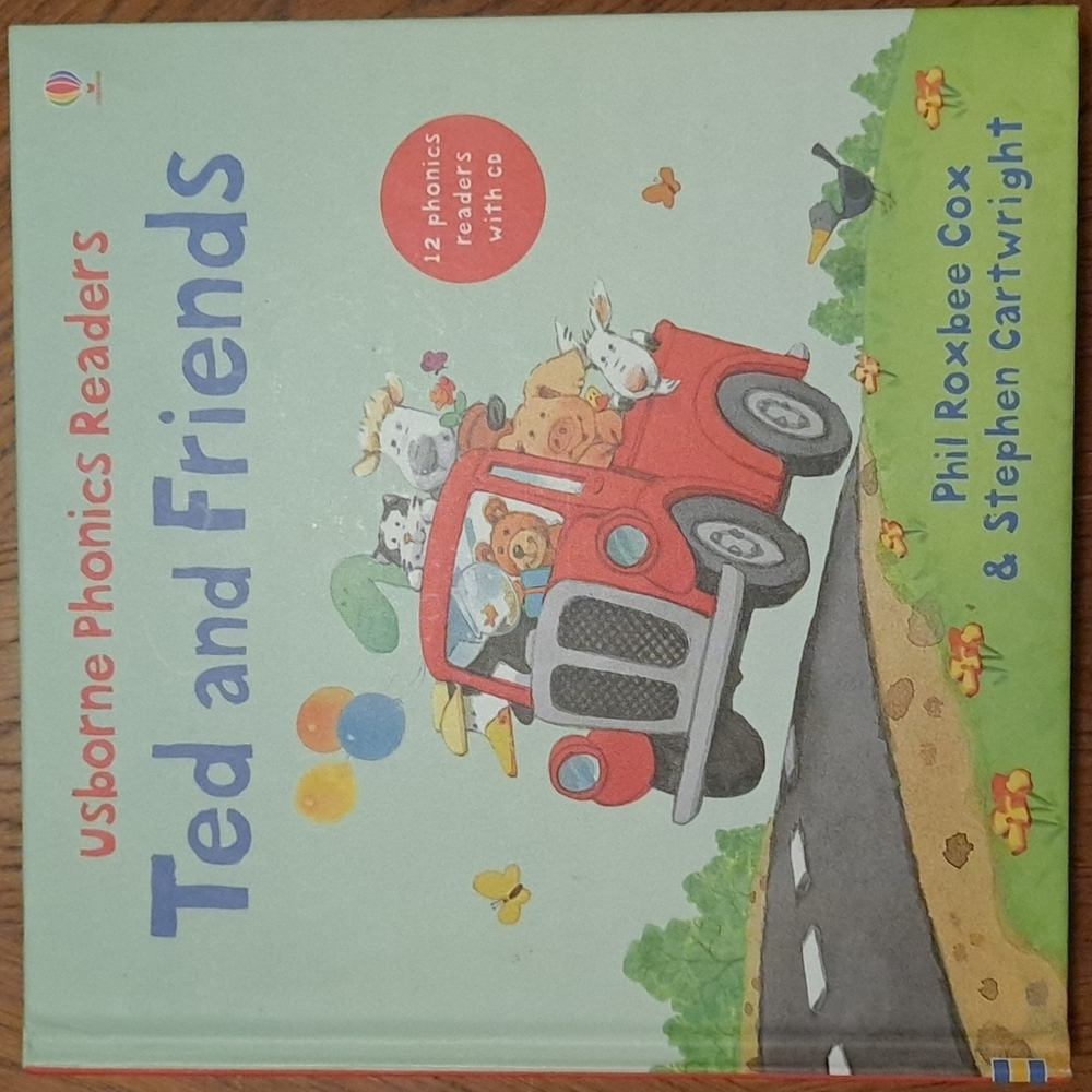 Usborn phonics readers Ted and friends children's book